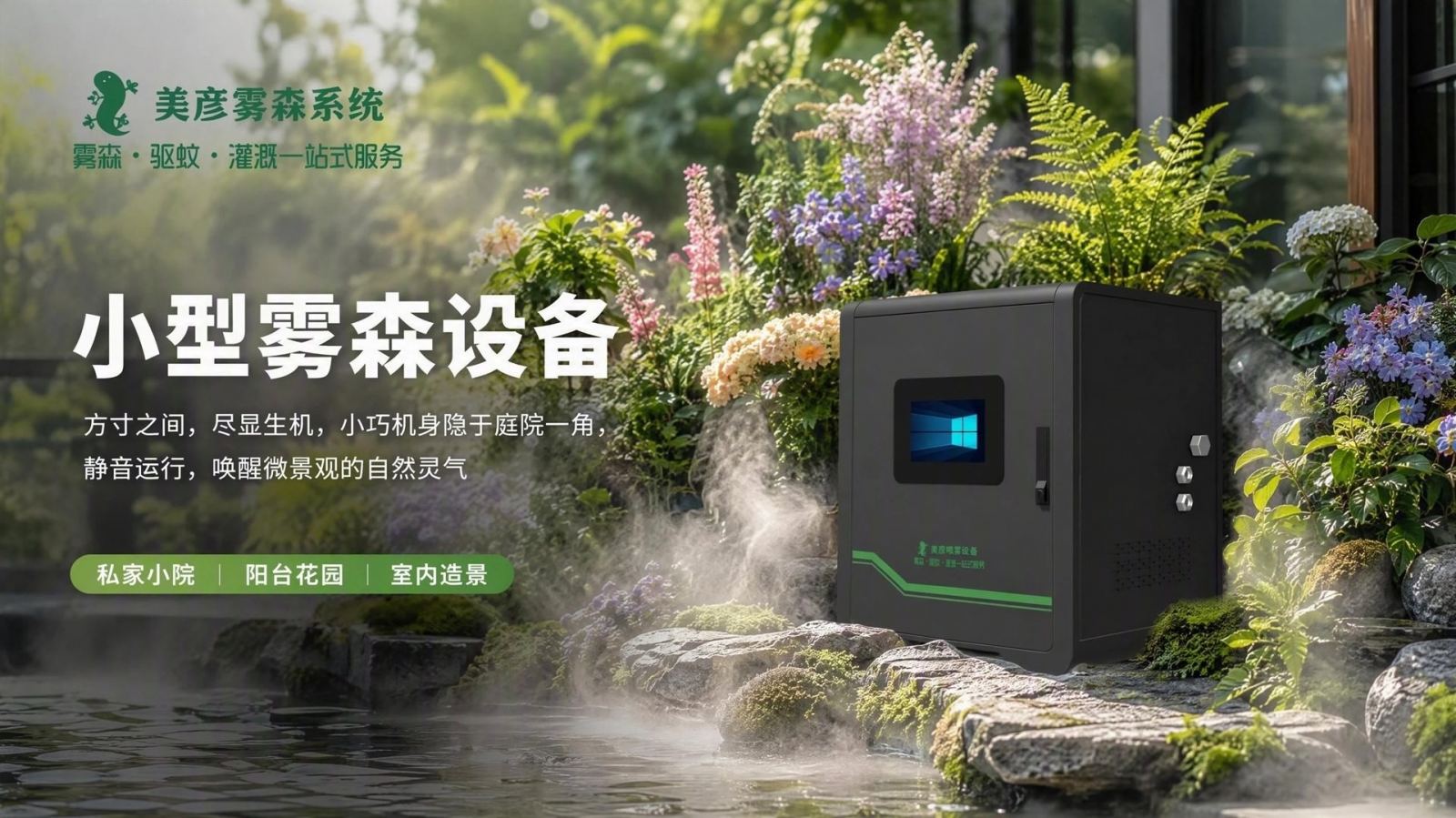 博尔塔拉花园庭院驱蚊系统